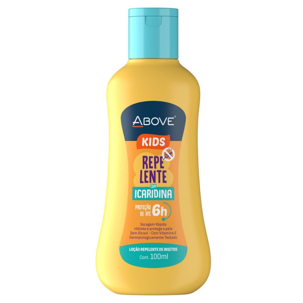 Repelente Loção Above Kids Squeeze 100ml em Oferta na Shopee