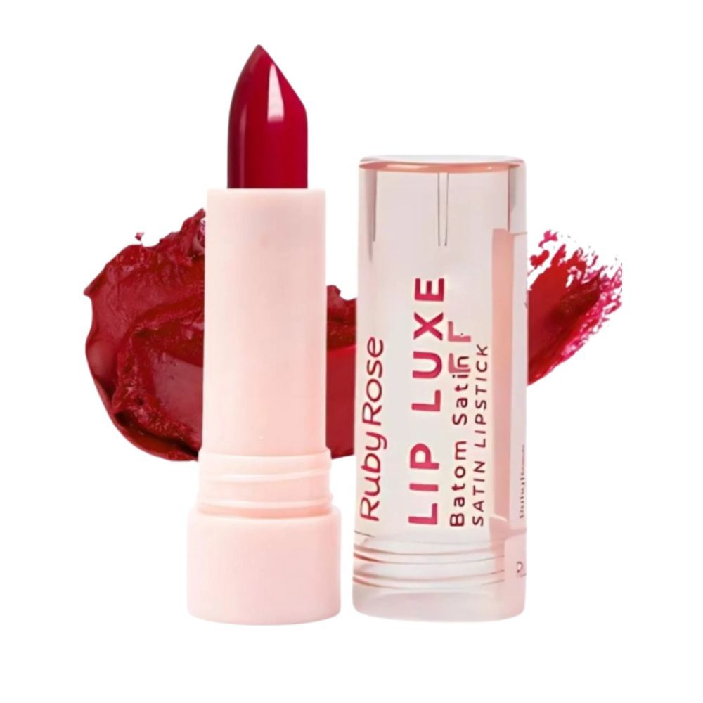 Batom Ruby Rose Satin Lip Luxe Ll60 em Oferta na Shopee