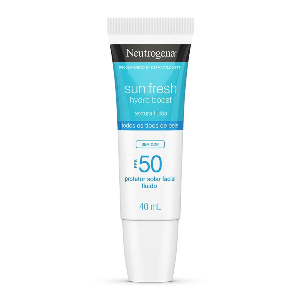Protetor Solar Neutrogena Sun Fresh Hydro Boost Fps50 Sem Cor 40ml em Oferta na Shopee