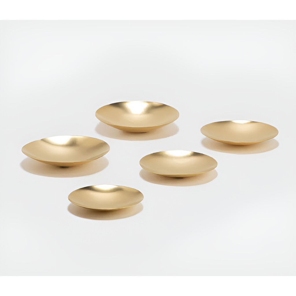 Tigelas Kit 5 Ouro Quente Importadas Tom Dixon Small Form