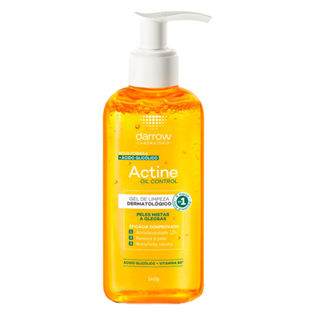 Actine Oil Control Gel de Limpeza Pele Mistas a Oleosas 140g em Oferta na Shopee