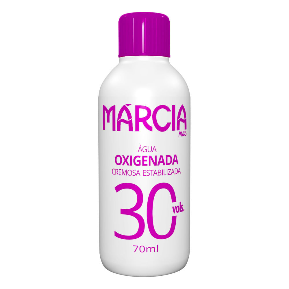 Água Oxigenada Márcia Cremosa Estabilizada 30 Volumes 70ml em Oferta na Shopee