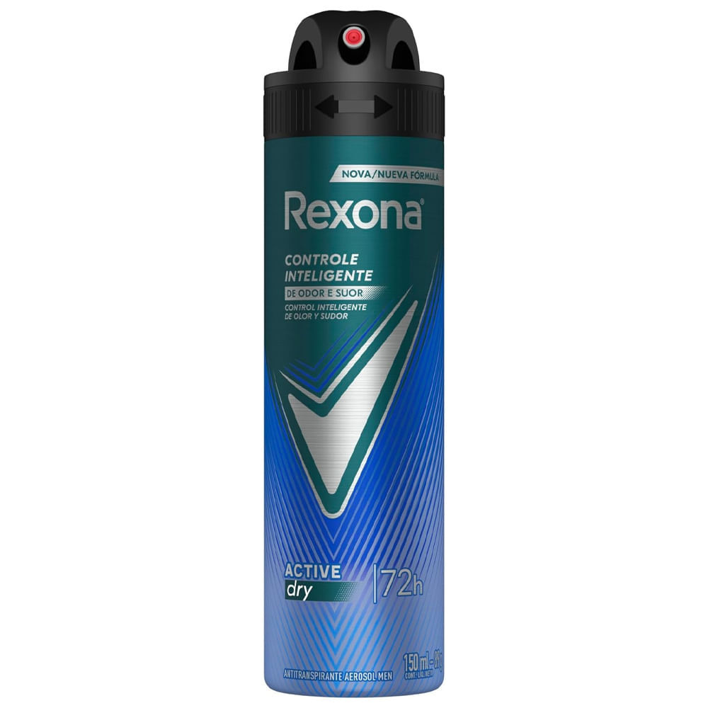 Antitranspirante Rexona Men Active Dry 150ml em Oferta na Shopee