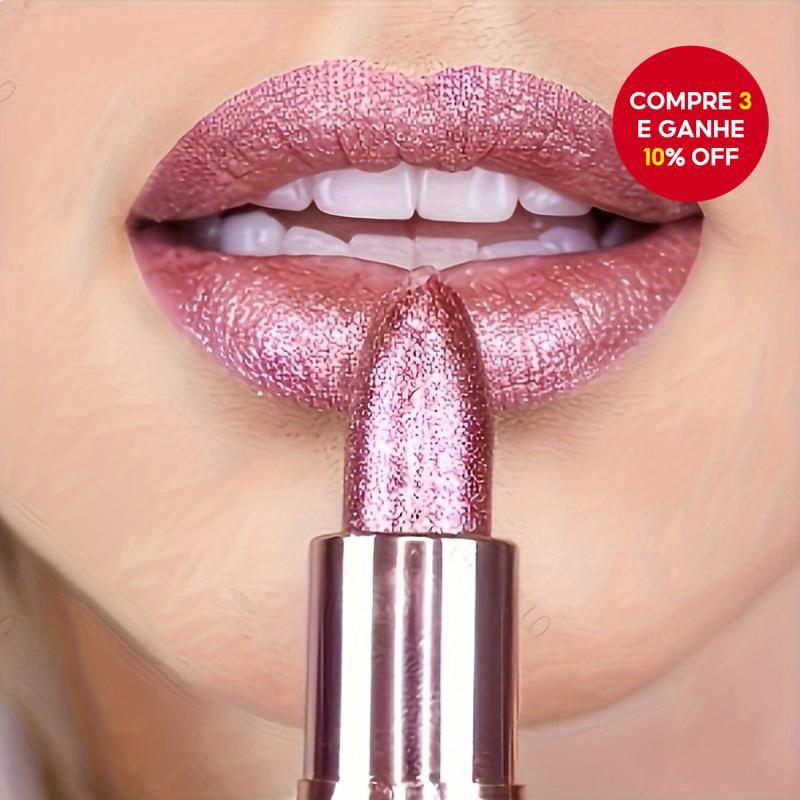 Lápis labial Daimanpu Rosa Fumê Rosa Estrelado