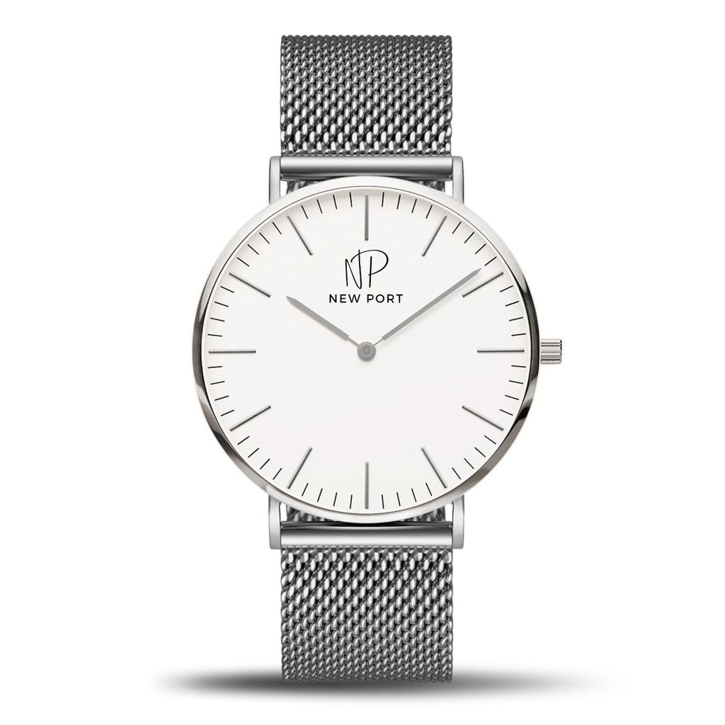 Relógio Masculino Clássico Casual Sofisticado New Port 40mm