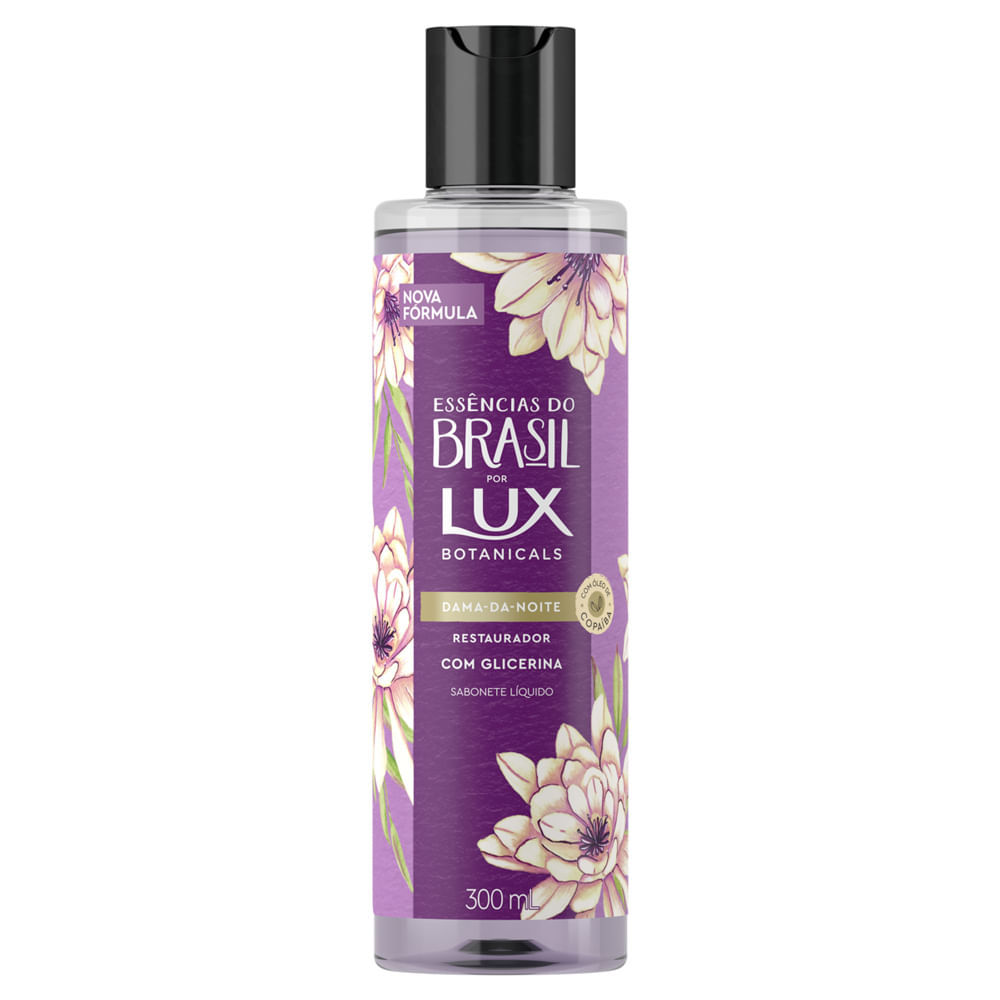Sabonete Liquido Lux Essências do Brasil Dama-da-Noite 300 ml em Oferta na Shopee
