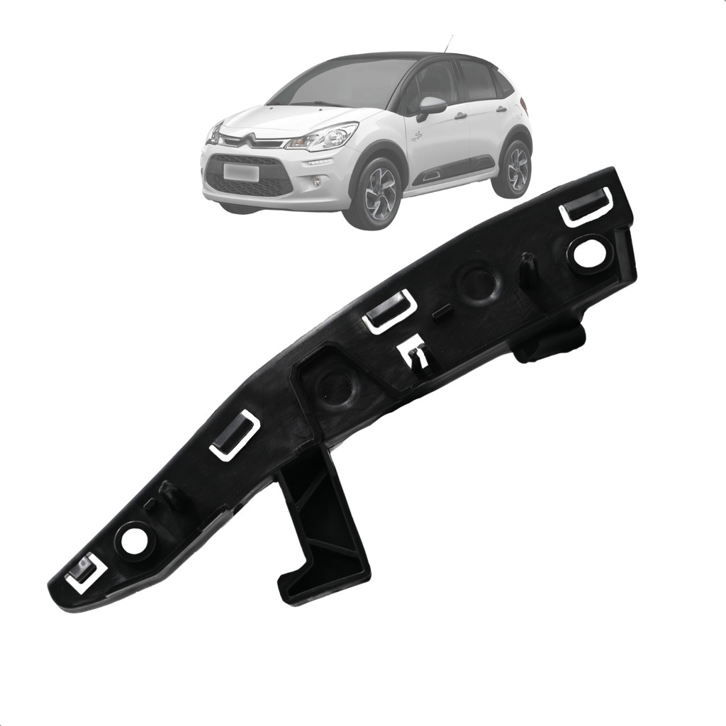 Suporte Guia Parachoque Dianteiro C3 2013 14 15 16 17 18 2019 2020