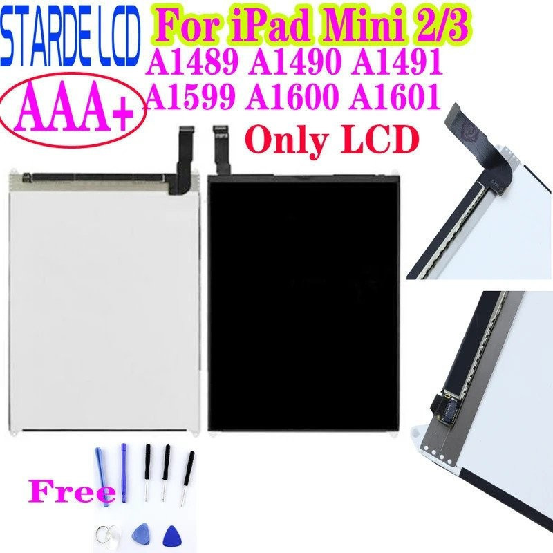 Compatível com iPad mini 2 3 A1489 A1490 A1491 A1599 A1600 A1601, tela LCD, qual