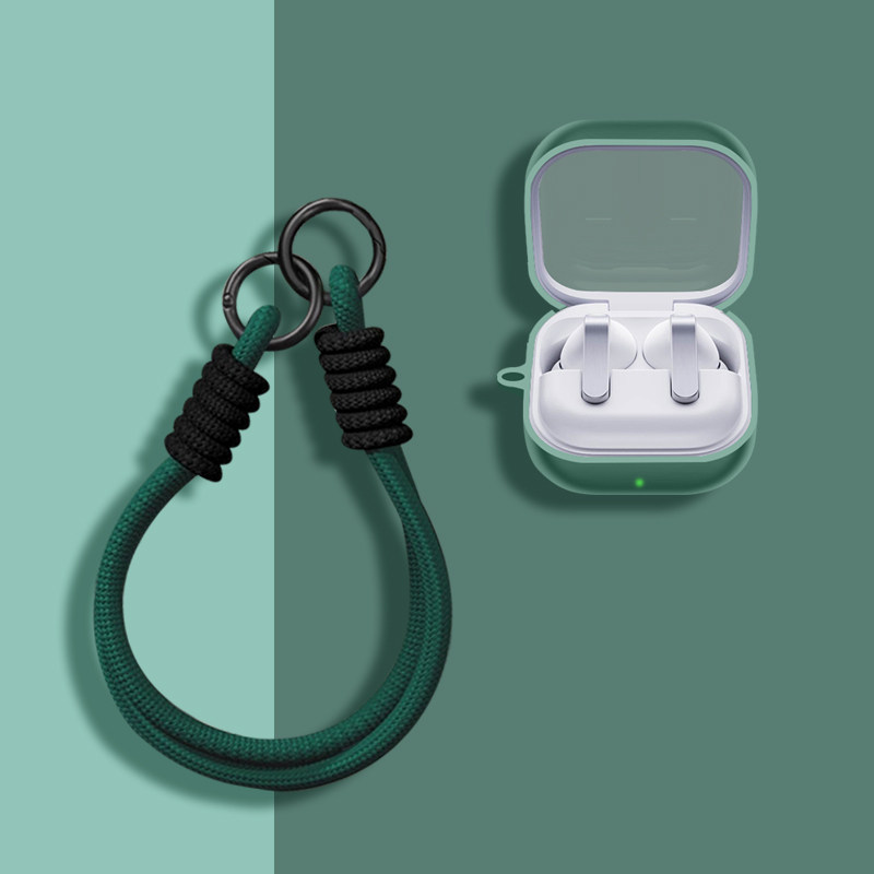 Nova Capa De Fone De Ouvido De Silicone Com Landyard Para Samsung Galaxy Buds 4