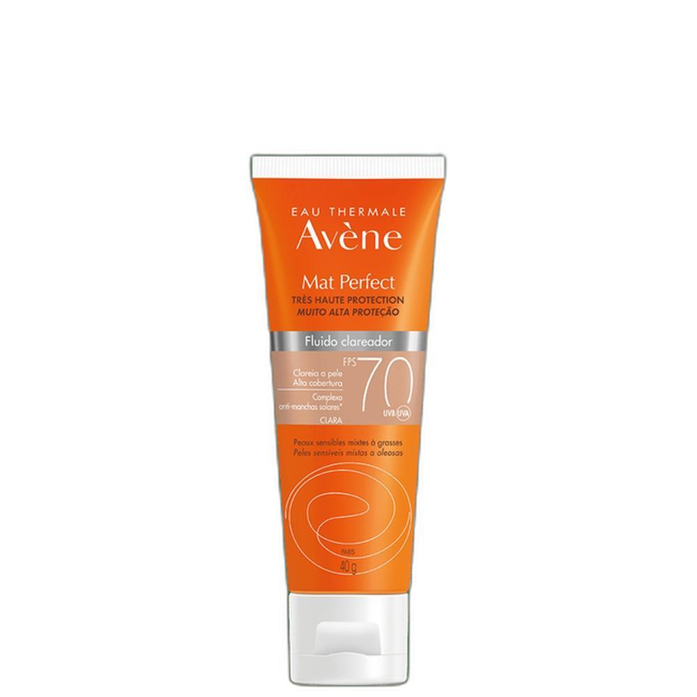 Avène Mat Perfect Clareador FPS 70 Claro - Protetor 40g em Oferta na Shopee