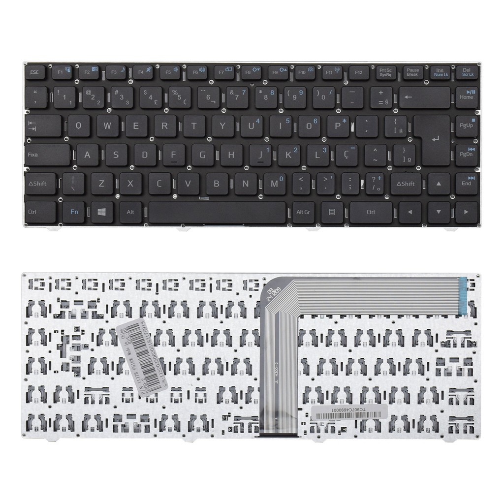 Teclado para Notebook Sony Vaio VJC141F11X Preto em Oferta na Shopee