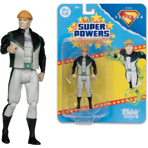GREEN LANTERN: GUY GARDNER - DC SUPER POWERS: SUPERMAN MOVIE - SUPER POWERS 5" SCALE - MCFARLANE