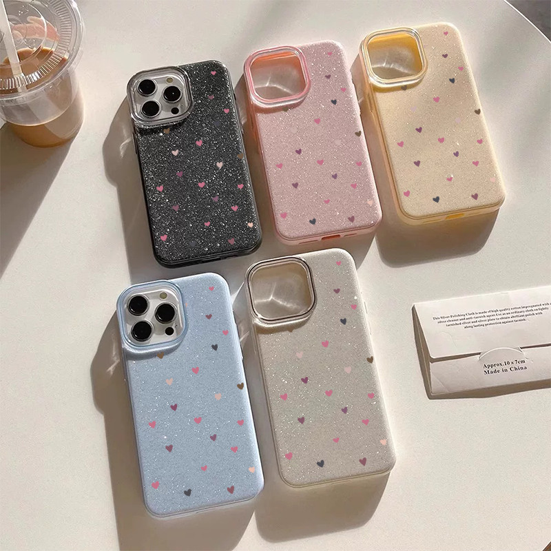 Capa De Doces Para Samsung A17 A07 A26 A06 A16 A54 A05 A15 A14 A13 A12 A32 A34 A52 A55 A54 Coração Colorida UYI