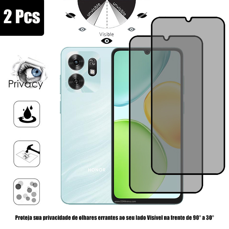 Honor X6d 5G 1-2 Pcs Protetor De Tela De Privacidade De Vidro Temperado Anti-Espionagem Para X9d X5c X7d X7C X6c X6b X5b