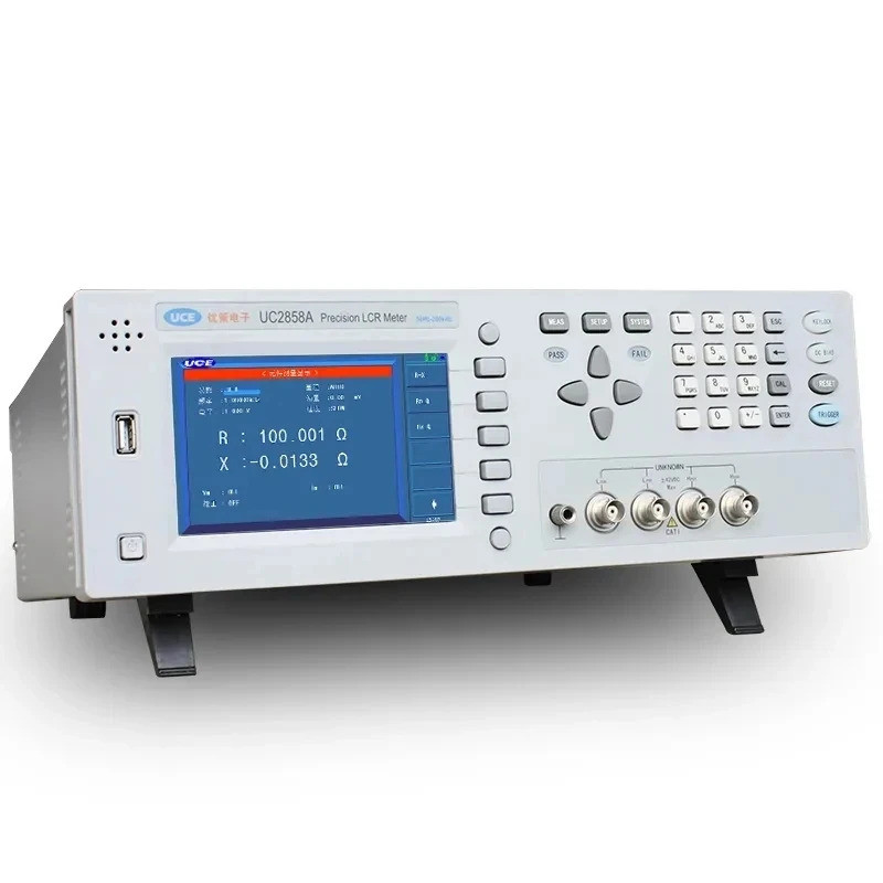 UCE UC2858B + 200kHz Compacto Digital LCR Medidor Componente Tester UC2856 + UC2856B + 100kHz RCL Bridge