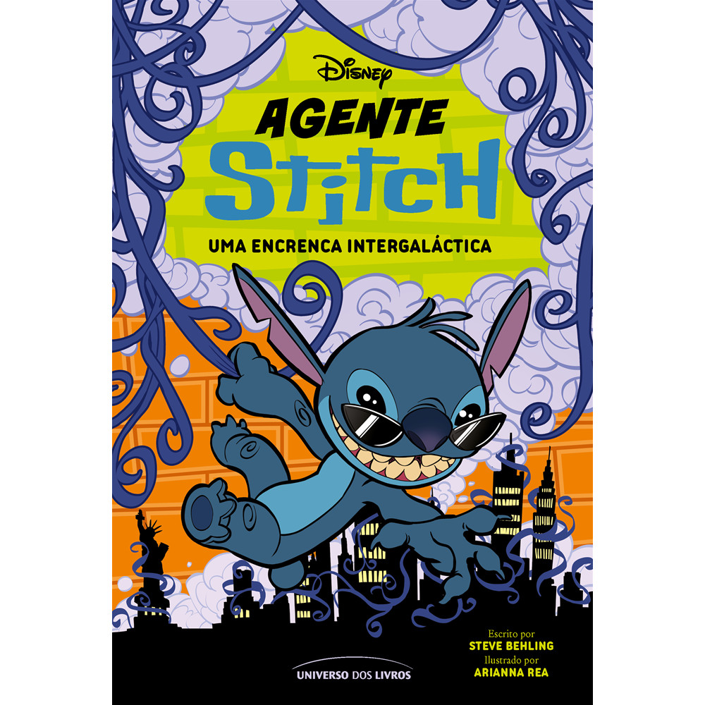 Capa do livro Livro - Agente Stitch: uma encrenca intergaláctica - Editora Universo dos Livros