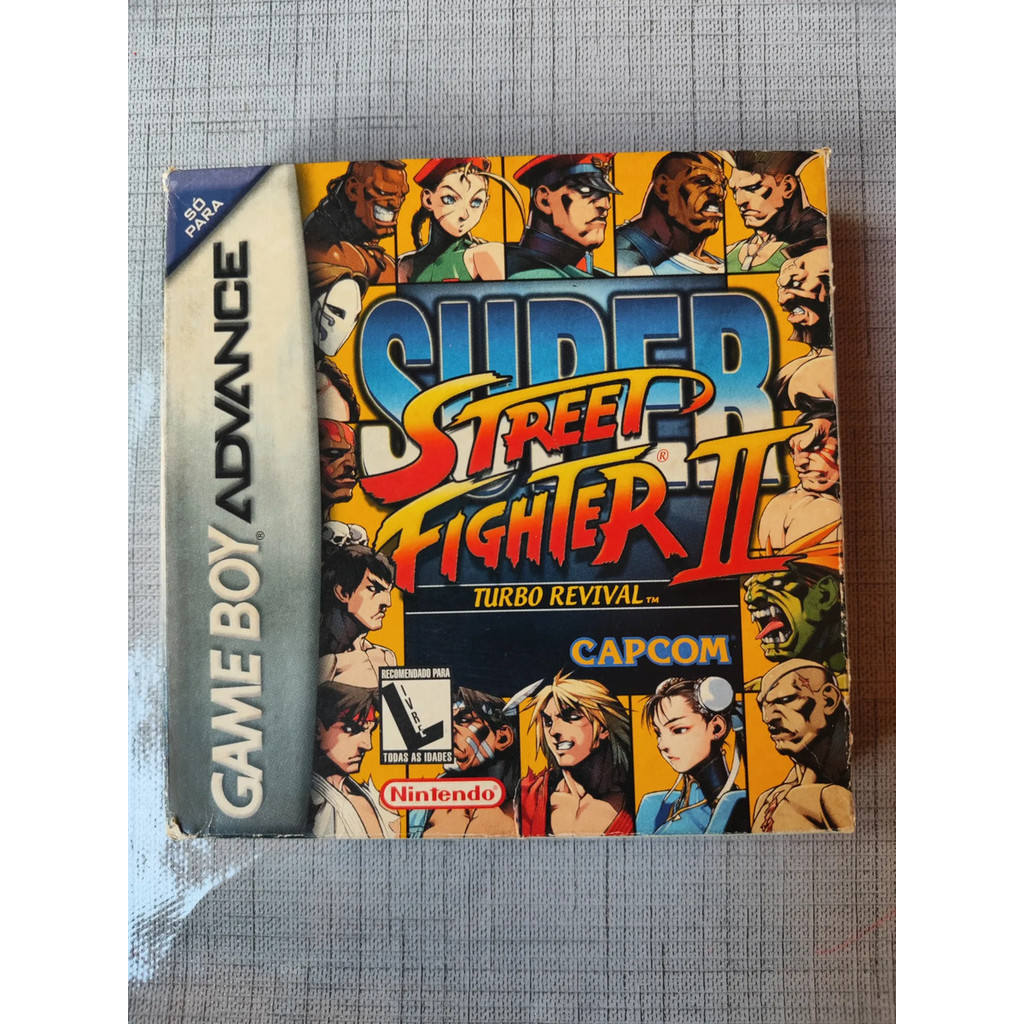 Super Street Fighter 2 Turbo Revival - Game Boy Advance Gba