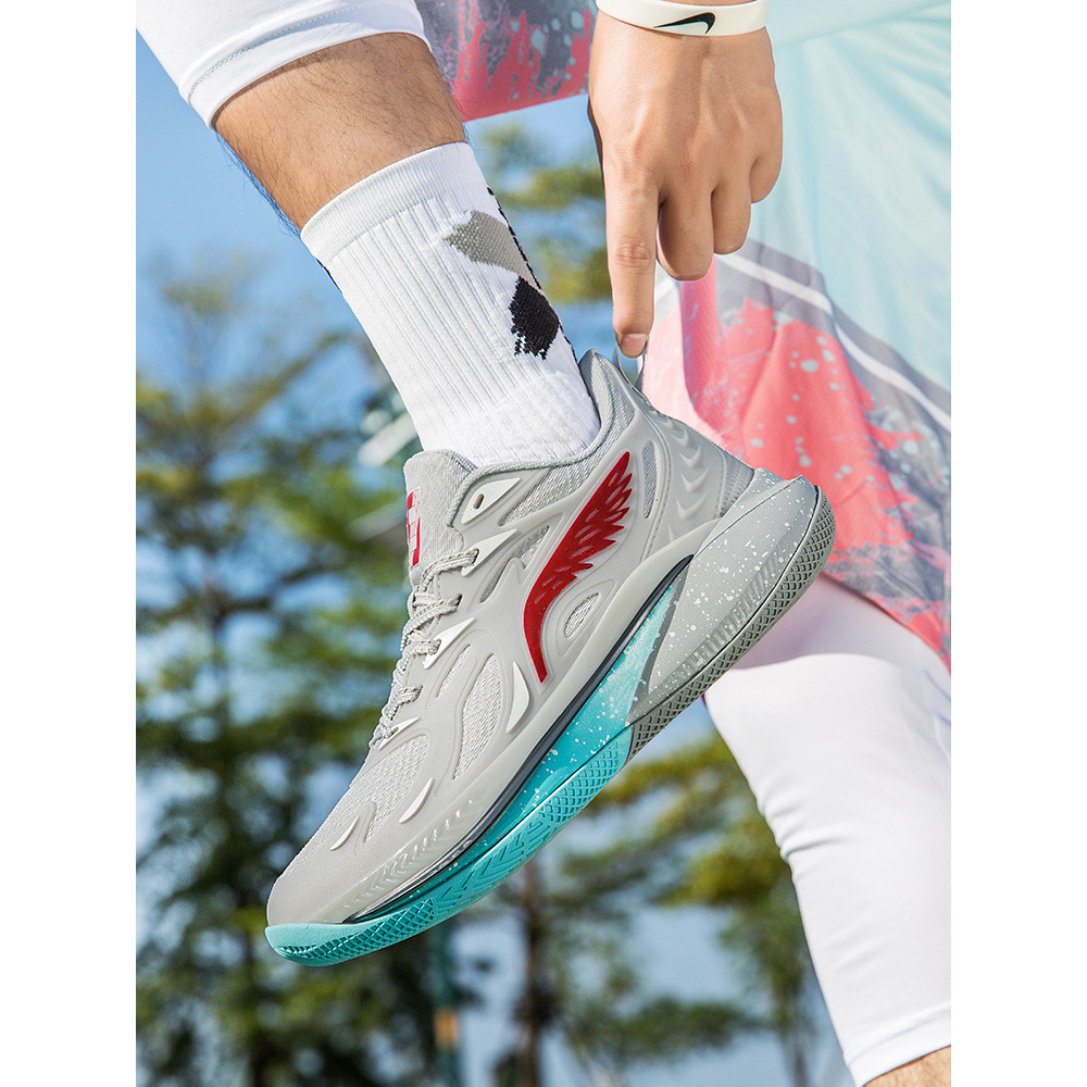 Sonic 12 grande tubarão branco tênis de basquete masculino feminino novo estilo resistente ao desgaste absorção de choqu