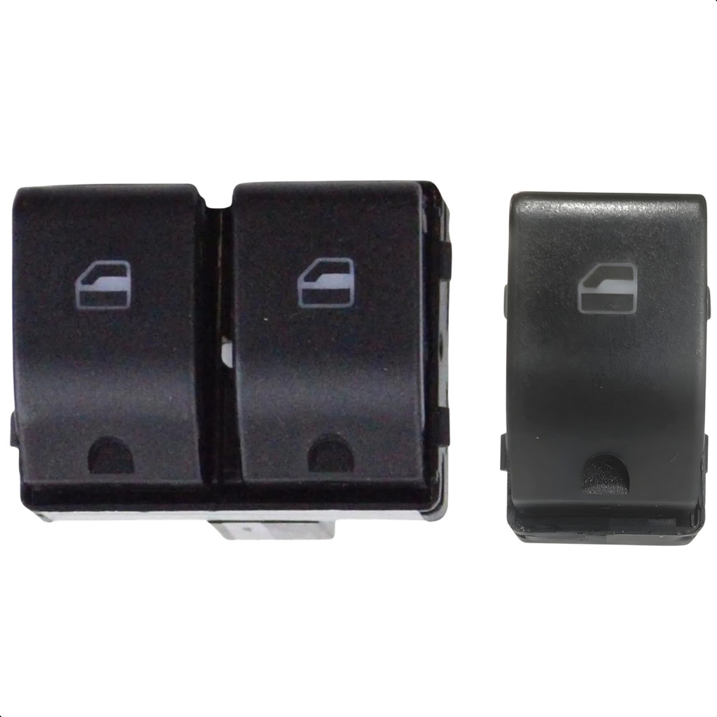 Botão Duplo C/ Botão Simples Vidro Vw Gol G5 a G8 2008 A 22