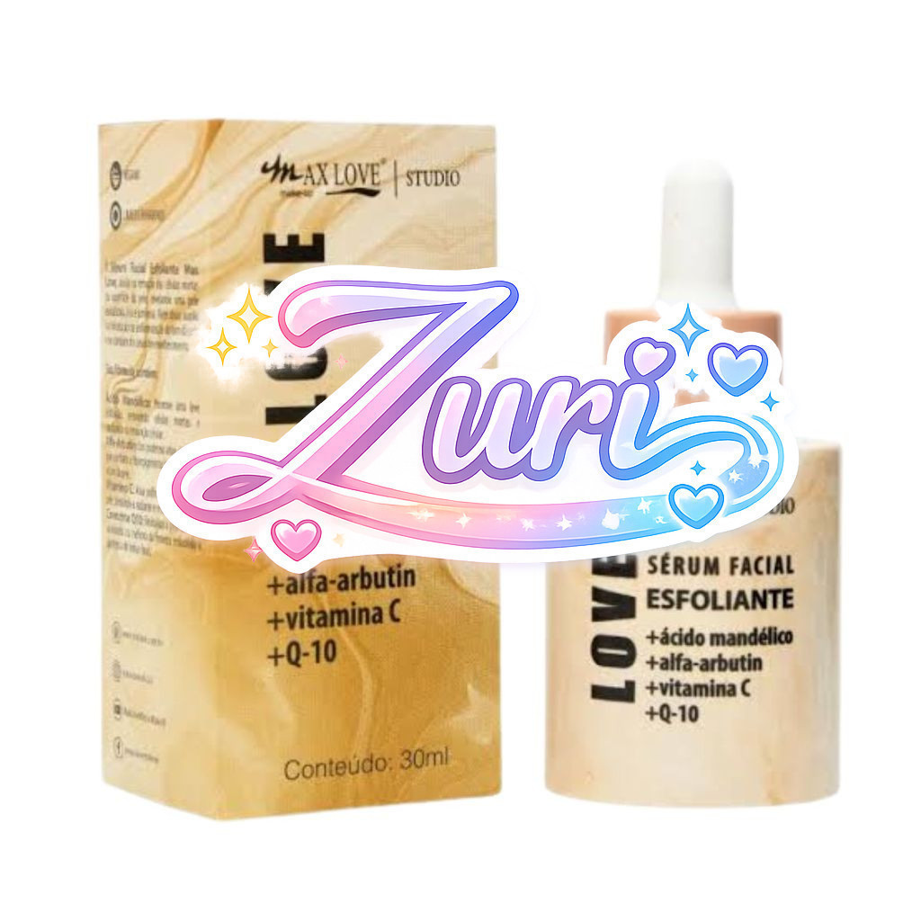 (V)✨ Sérum Facial Esfoliante Max Love – Renovação, Limpeza e Pele UniformeVZ3S
