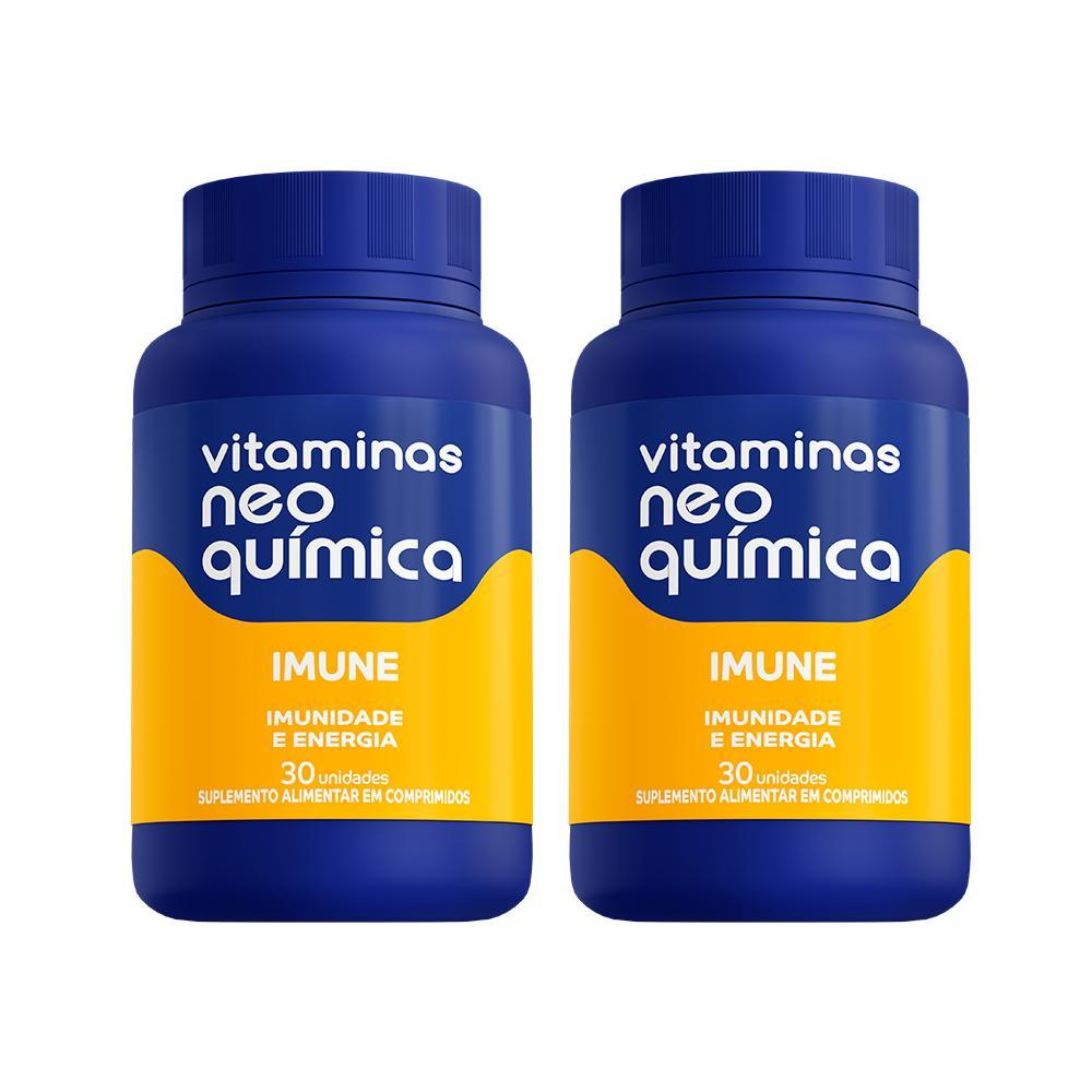 Kit c/2 Vitamina Neo Química Imune - 30 Cpr em Oferta na Shopee