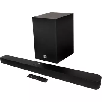 Soundbar JBL Bluetooth, Cinema SB180, 2.1 Canais, Subwoofer de 6,5" Sem Fio 110W RMS