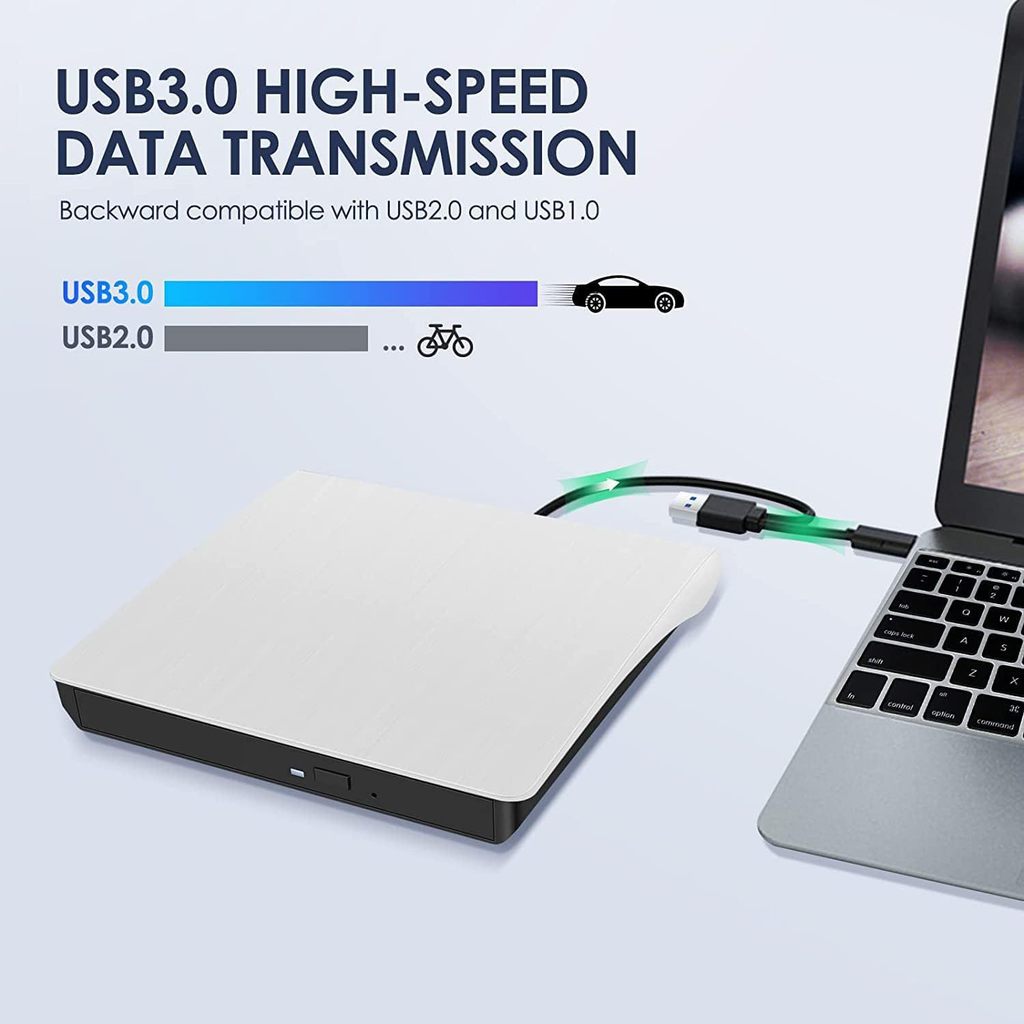 Usb 3.0 externo dvd unidade óptica computador externo Notebook CD gravador de gravação externo tipo-c unidade óptica móv