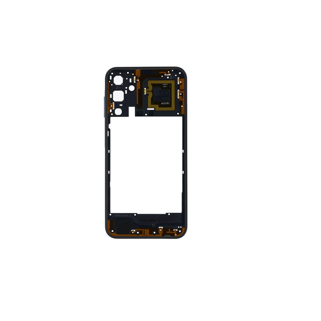 Carcaça Aro Lateral Para Galaxy A15 Preto