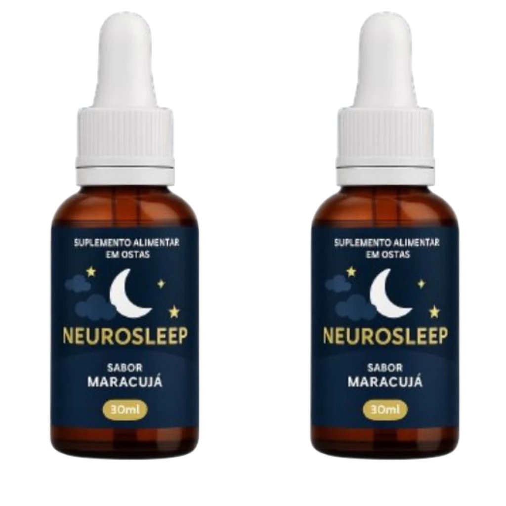2 NeuroSleep Gotas 30 ml | Fórmula Premium - Noites de sono mais tranquilas
