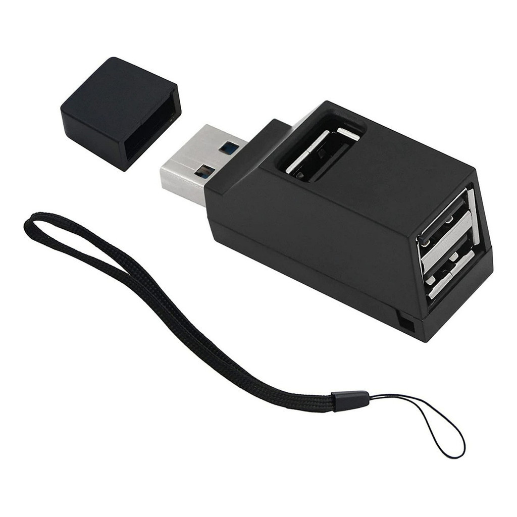 Hub USB 2.0 Multifuncional 3 em 1 – Tomate MST-011