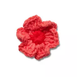 Jibbitz™ Flor de Crochê Pink Único
