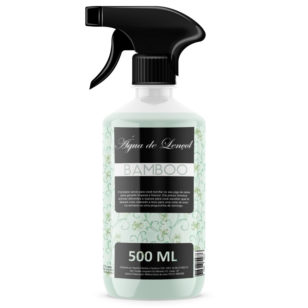 Água Perfumada Para Lençol e Roupas de Cama 500mL