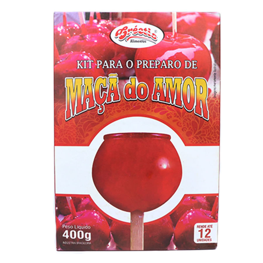 Kit Para Preparo de Maçã do Amor 400g