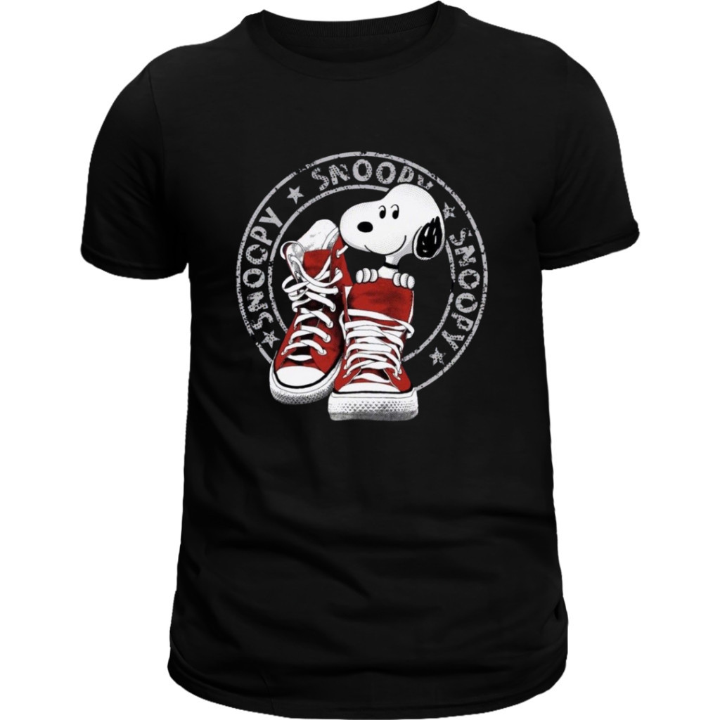 [Camiseta Premium Algodão Puro]Linda Camisa, Estampas Diversas, Snoopy, Tenis 100% Algodão Envio Rapido KG Outlet