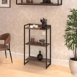 Aparador Buffet Dynamica 60cm Est.Preta