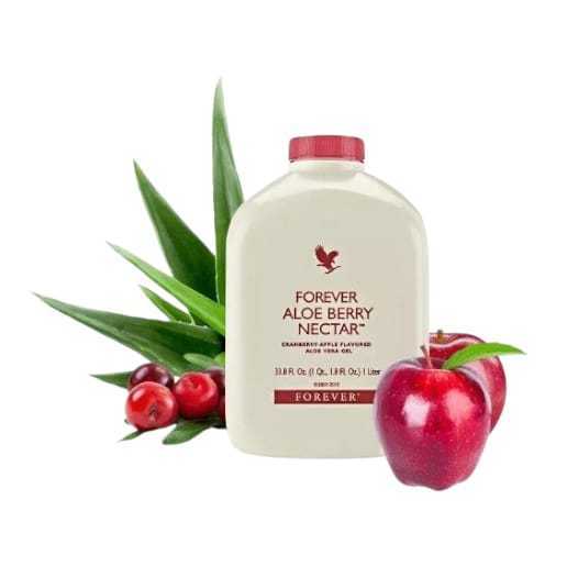 Suco de Aloe Vera Gel com Uva e Maçã Aloe Berry Néctar Forever ORIGINAL.