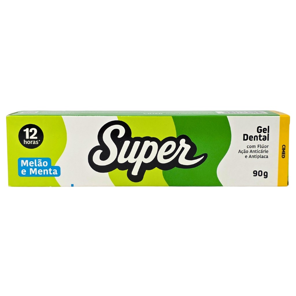 Gel Dental Melão e Menta Super Cimed 90g em Oferta na Shopee