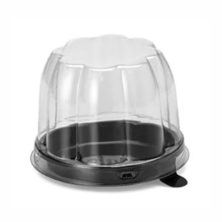 10~50 Potes Embalagem G 690 Mono Porção Preta Premium Torta Cup Cake - Galvanotek em Oferta na Shopee