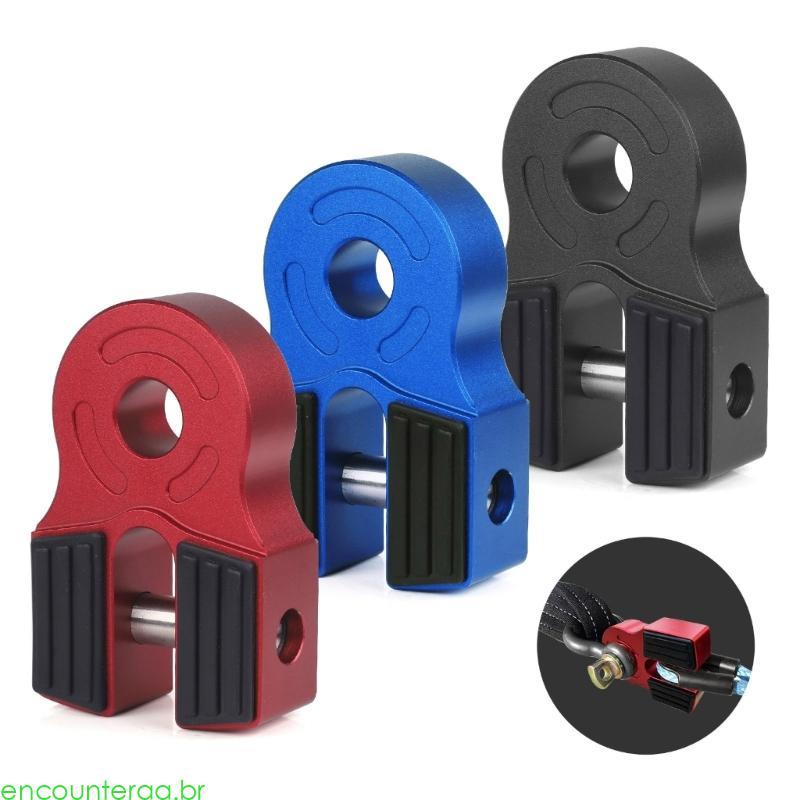 Encountera Conector Corda Reboque Montagem Gancho Guincho Manilha Alumínio Para Caminhão ATV SUV