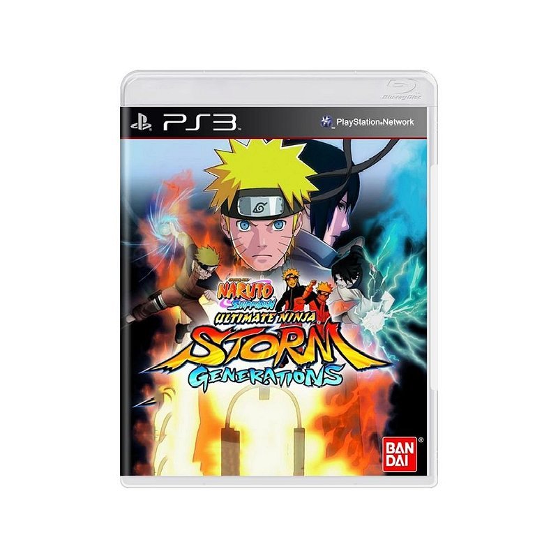 Jogo Naruto Shippuden Ultimate Ninja Storm Generations - PS3 - Usado