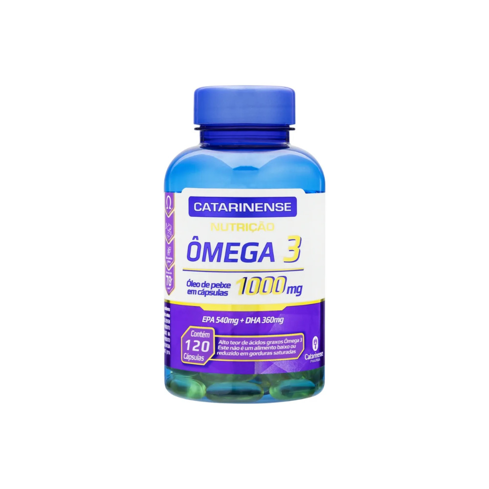 Omega 3 Com 120 Capsulas