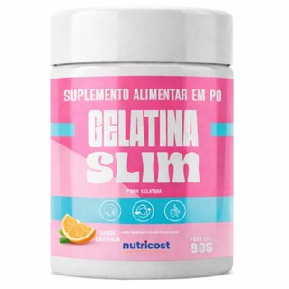 1 Gelatina Slim sabor Laranja 90 g Suplemento Alimentar Original Pronta Entrega Loja Credenciada em Oferta na Shopee