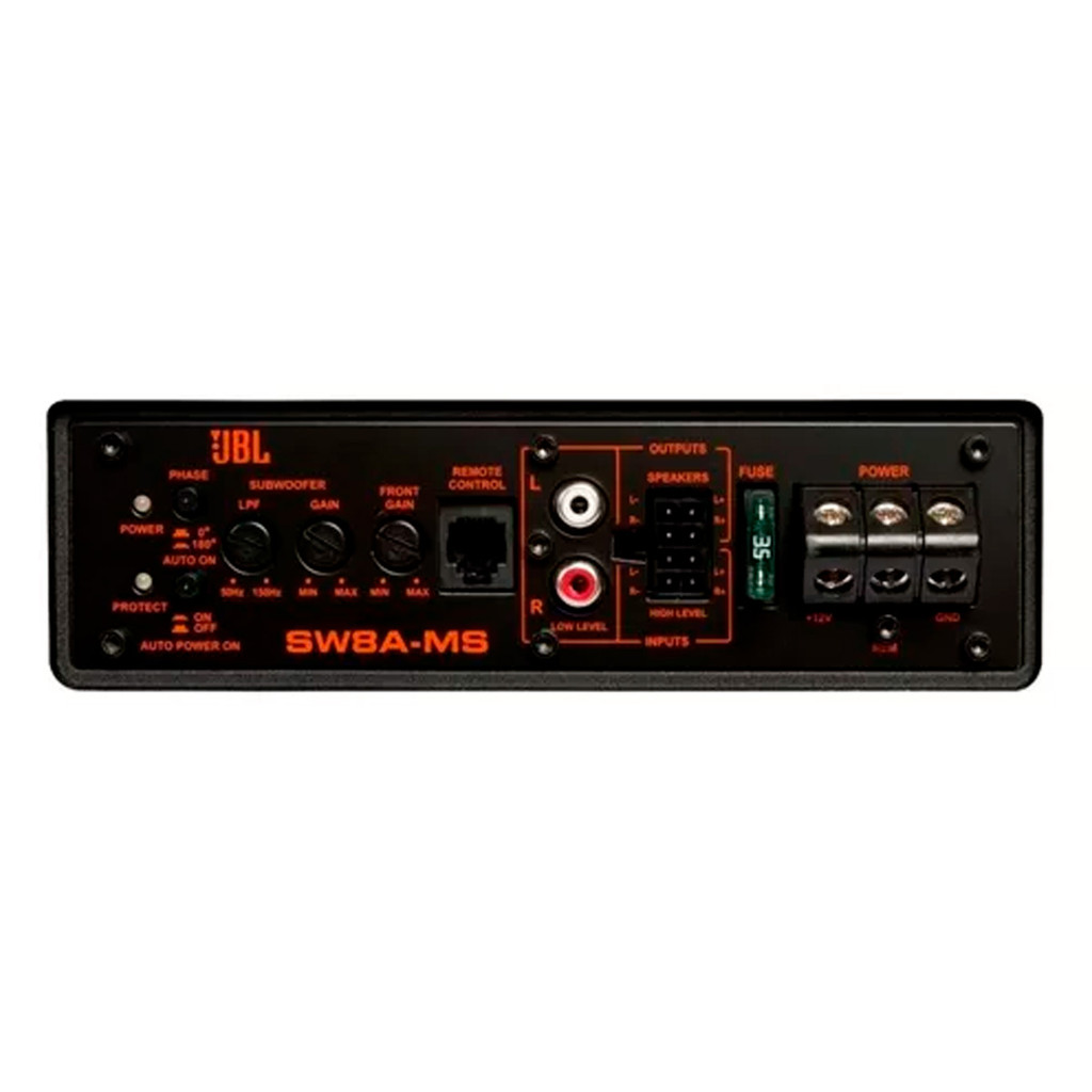 Caixa Amplificada Ativa Jbl Slim 8 Polegadas Sw8a-ms 400w