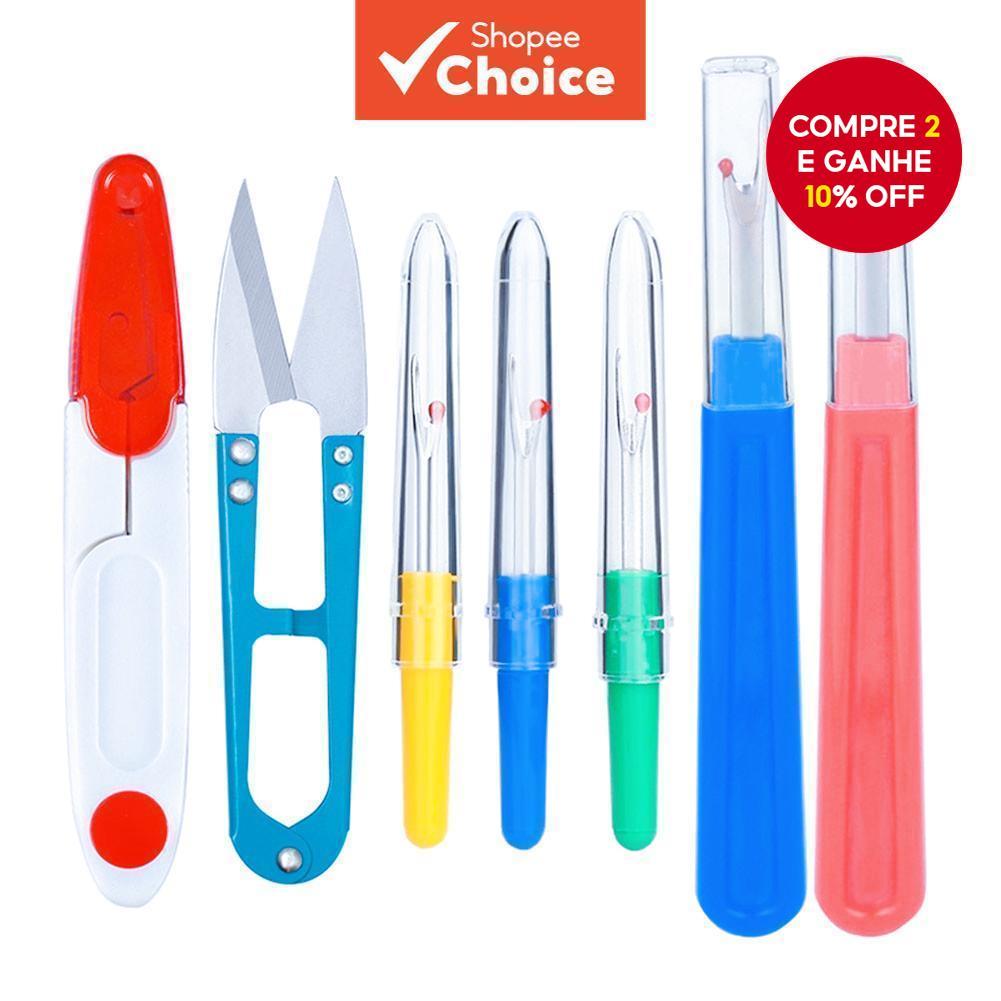 Conjunto De Estripador De Costura De Linha ABC Cortador De Montagem Múltipla Para Remoção De Acessórios De Máquina Portá