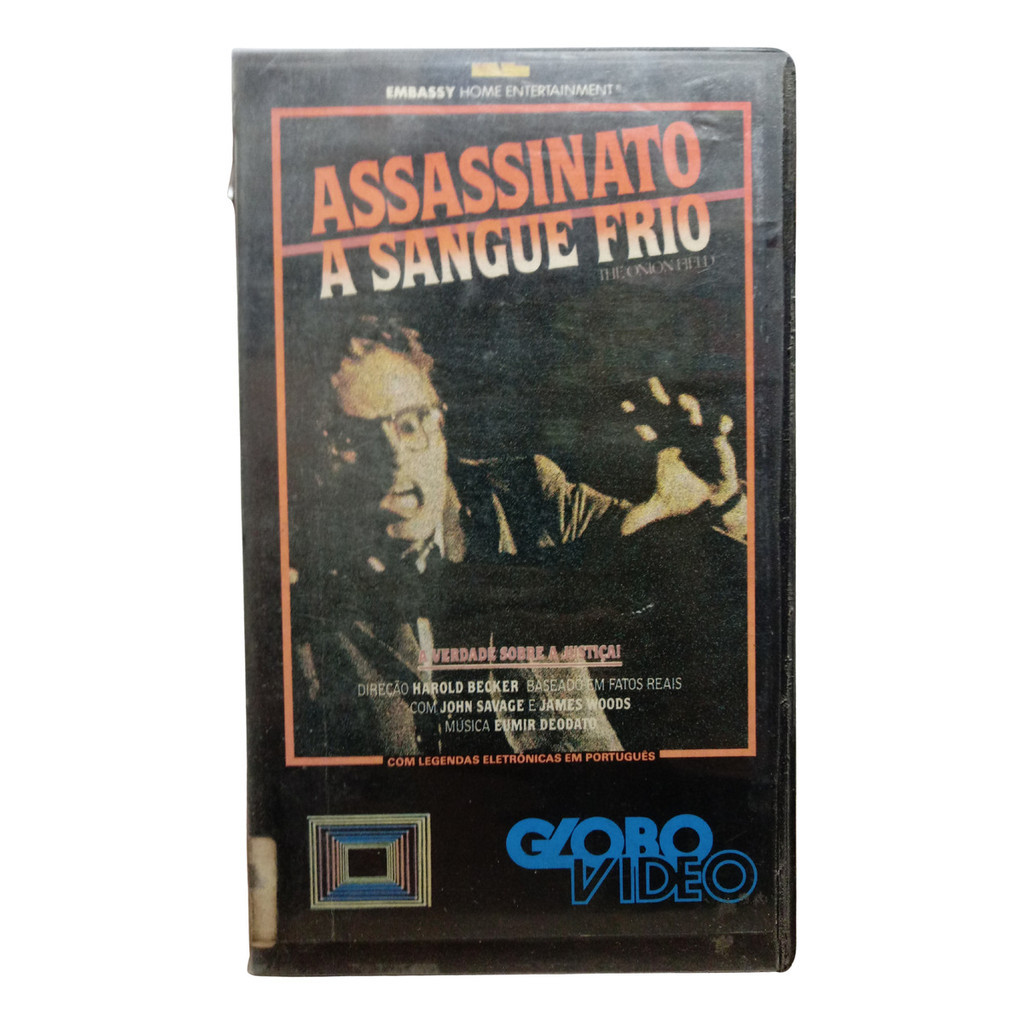 vhs Assassinato A Sangue Frio - James Woods - John Savage