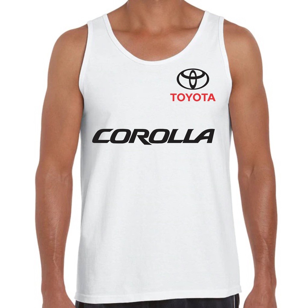 Camiseta Camisa Algodão Regata Toyota Corolla Carro Estampado