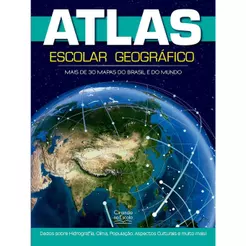 Atlas Escolar Geográfico | Mais de 30 mapas de Brasil e do Mundo