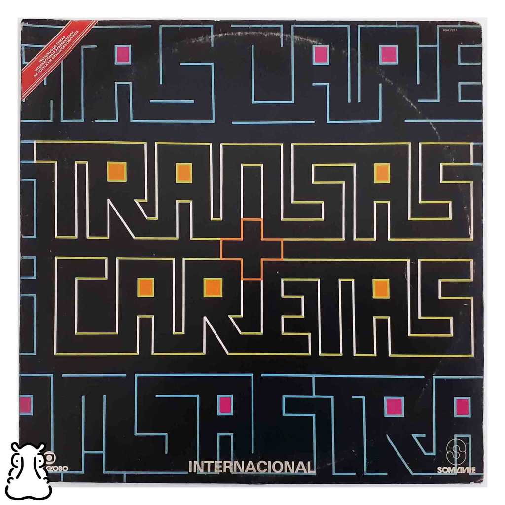 LP Novela - Transas e Caretas Internacional Vinil Leia - Hm
