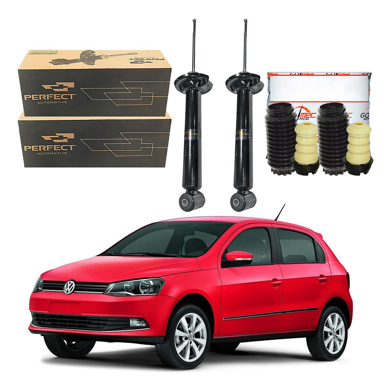 Kit Amortecedor Traseiro Gol G6 1.0 1.6 2013 A 2015