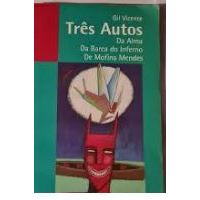 Livro Três Autos Da Alma Da Barca Do Inferno De Mofina Mendes Coleção Biblioteca Folha Volume 7 de Gil Vicente 7804073